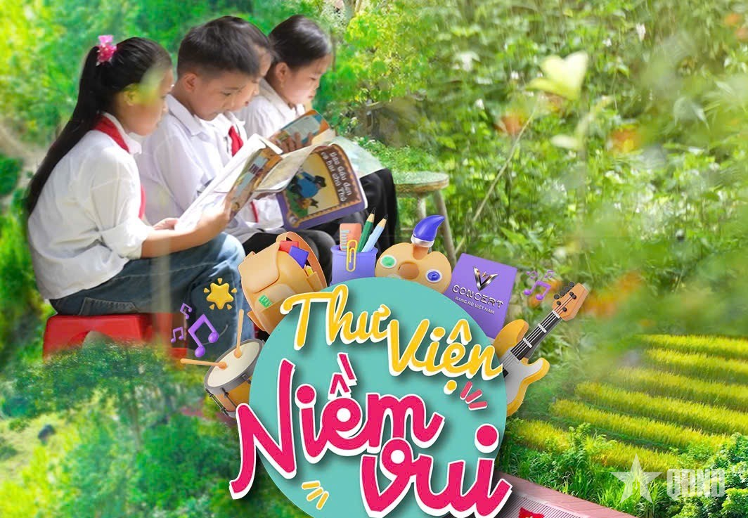 Ủng hộ tiền, sách vào “Thư viện niềm vui” cho trẻ em vùng lũ, vùng sâu, vùng xa